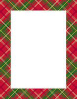 Great Papers! Country Plaid Letterhead, 25 count, 11" x 8.5" (20103017)