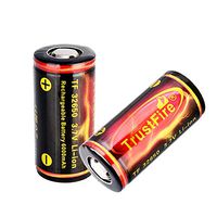 TrustFire 32650 Button Top Rechargeable Batteries 3.7V 6000mAh for Flashlight 【1PCS Included】