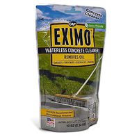 CAF Outdoor Cleaning EXIMO Waterless Concrete Cleaner 0.75 lbs for Driveway, Garage, Basement, and Walkway Surfaces, Advanced Stain Remover for Oils and Other Petroleum Stains