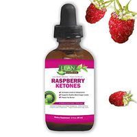 LEAN Nutraceuticals Raspberry Ketones Drops for Weight Loss Natural Vegan Liquid Extract Formula Plus African Mango, Acai, Green Tea, Fast Absorption Compared to Capsules 60 ml