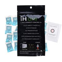 IHUMI Cigar Humidifier,58% RH Humidity Packs, 2-Way Humidity Control for Herb Flower Packs,Natural Plant Fiber and Polymer Materials Based,Bio-degradable and Leak Free,1.5 Gram,20 Pack