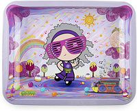 Ooze - Metal Rolling Tray - Medium 10x7.75 - Smoking Accessories - Rolling Tray - Ashtray - Rolling Tobacco Tray - Smoking Accessories Dry Herb - Tobacco Accessories (Funky Fever)