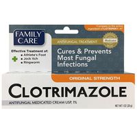 20 pack Clotrimazole Anti Fungal Cream Compare to Lotrimin Family Care(1oz.each)