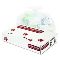 Jaguar JAGD38633CL LLDPE Waste Can Liner, 1.8 Mil, Star Seal, 38" x 63", Clear (Pack of 75)