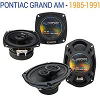Compatible with Pontiac Grand AM 1985-1991 OEM Speaker Upgrade Harmony R4 R69 Package New