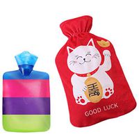 FANCY PUMPKIN 2000ml Hot Water Bottle Hot & Cold Relief #08