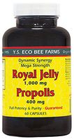 YS Royal Jelly/Honey Bee - Royal Jelly Propolis Mega Strentgh, 60 capsules