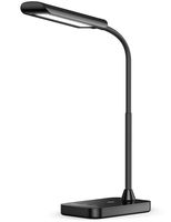 TaoTronics LED Desk Lamp, TT-DL11 Flexible Gooseneck Table Lamp,5 Color Temperatures with 7 Brightness Levels,USB Charging Port, Memory Function,7W,Official Member of Philips EnabLED Licensing Program
