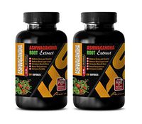 Brain Booster Vitamins - ASHWAGANDHA Root Extract 920MG - Reduce Stress and Anxiety - ashwagandha Testosterone - 2 Bottles 240 Capsules