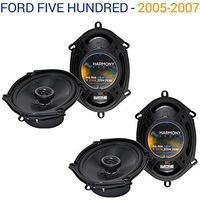 Compatible with Ford Five Hundred 2005-2007 Factory Speaker Upgrade Harmony (2) R68 Package New