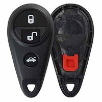 KeylessOption Just the Case Keyless Entry Remote Control Car Key Fob Shell Replacement for NHVWB1U711