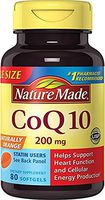 CoQ10 (Coenzyme Q 10) Softgels, 80 Count Nature Made