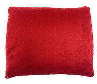 Microwavable Buckwheat Heating & Cooling Pad for Back, Shoulder, Neck Pain, Headache, Cramps, Migraine Relief & Muscle Relaxation- Luxurious Red