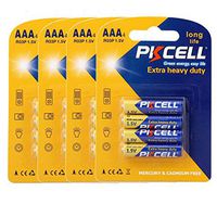 AAA 3A UM4 AM4 R03P MN2400 E92 Zinc Chloride Batteries (16pc)