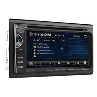 Power Acoustik PD-621XB 2-DIN Source Unit with SXM Interface/Bluetooth/6.2" LCD