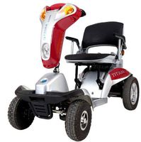 Hummer XL Folding 4-Wheel Electric Mobility Scooter Tzora Titan 4