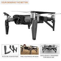 PGYTECH Extended Landing Gear Riser for DJI Mavic Air ，HarmLess Installation Landing Leg Supportor Extension , Rise Your Mavic AIR 35MM (1.37")