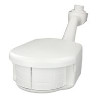 Leviton PS200-70W 1000W 220-277-Volt AC, 50/60Hz, Commercial Grade 10A Incandescent Outdoor PIR Occupancy Sensor, White