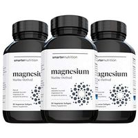 Smarter Magnesium - Salt-Water Sourced Natural Magnesium Supplement - Supporting Energy, Bone Health, Nerve & Muscle Function - from Seawater Aquamin, Avocado Oil, AstraGin (90 Servings)