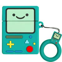 HAOTP Airpods Case,Cute Cartoon Airpods Silicone Case Shockproof Cover Cute Smile Game Boy Shape Case for Apple Airpods 1 & 2 Best Gift for Girls Boys Women Men Mint