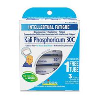 Boiron Kali Phosphoricum, 30C (Pack of 3 80-Pellet Tubes), Homeopathic Medicine for Headache