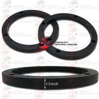 dco Universal 1/2 Inch Plastic Depth Ring Adapter/Spacer for 6.5" Car Speakers