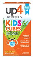 up4 Kids Cubes Probiotic Supplement | Digestive + Immune Support | Vitamin D for Bone Support* | 1 Billion CFUs