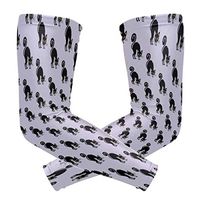 Little Black Cat Unisex Arm Sleeve UV Protection Arm Compression Sleeve Skin Protection Sport Arm Cooler Sleeve for Running Hiking Jogging Motorcycling Climbing Camping