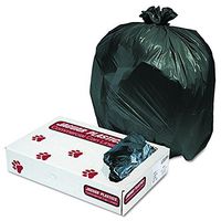 Jaguar Plastics L3339H 33" X 39" Can Liner Black Heavy Weight .6 Mil (200-Pack)