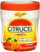 Citrucel Powder Orange Flavor Fiber Therapy for Constipation, 16oz (Pack of 2)