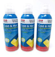 CVS Cold & Hot Medicated Spray 4 Oz (3 Pack)