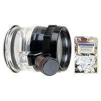 Ikelite 5508.45 FL Flat Port with Focus Compatible with Canon 100MM w/Moisture Munchers