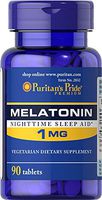Puritan's Pride Melatonin 1 mg-90 Tablets