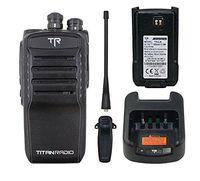 Titan Radio TR400 UHF 16Ch 4W 450-470Mhz Narrow Band Two Way Walkie Talkie Handheld Radio