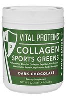 Vital Proteins Collagen Sports Greens - Dark Chocolate, Dairy Free Protein Powder, Watermelon Seed Protein
