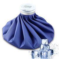 Ice Bag UNIQUE2U 11" Hot & Cold Reusable Ice Bag for Injuries, Hot & Cold Therapy and Pain Relief – Flexible Design to Perfectly Contour Body Parts