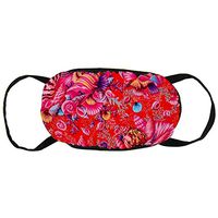 Mouth Cover Earloop Face Covers Premium Polyester Breathable Cover - Conch Shell Red Sea Adjustable Elastic Band Windproof Mouth-Muffle, Reusable & Washable,