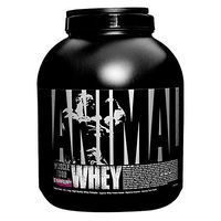 Animal Whey Isolate Whey Protein Powder – Isolate Loaded for Post Workout and Recovery – Low Sugar with Highly Digestible Whey Isolate Protein - Strawberry - 4 Pounds