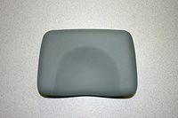 Deluxe Gray Contour Tanning Bed Pillow Closed Cell