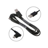 USB Charging Cable Replacement Data Sync Power Supply Cord Compatible with Wacom-Intuos CTL480 CTL490 CTL690 CTH480 CTH490 CTH680 CTH690 and Wacom Bamboo CTL470 CTL471 CTL671 CTL680 CTH470 (Black)
