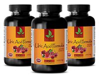 Brain and Memory herb - URIC Acid Formula - Natural EXTRACTS - Green Tea Diet - 3 Bottles (180 Capsules)