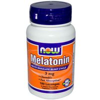 Melatonin 3mg - Now Foods - 180 - Lozenge