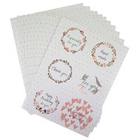 Floral Wreath Country Style Message Sticker for Gift Packaging/Scrapbook/Album Decoration