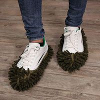 Makalar New Home Multifunctional Shoe Cleaning Mop Covers Cleaning Foot Socks Lazy Shoes Floor Slippers Chin Strips