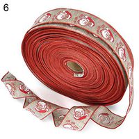 XKSIKjian's Gift Wrapping Supplies, Christmas Package Ribbon Santa Elk Snowflake Print Home Tree Wedding Festival Birthday Party DIY Gift Wrap Decor - 6