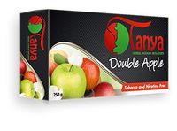 Tanya Herbal 100% Nicotine and Tobacco Free Shisha Hookah Flavors 250G Bag (Double Apple)
