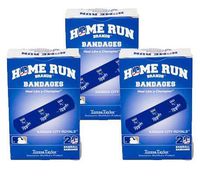 Set of 3 Boxes (60 total bandages) Home Run Brands KC Royals Bandages