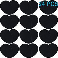 12 Pairs Non-Slip Shoes Pads, Self-Adhesive Anti-Slip Stick Pad Anti Slip Shoe Grip for Shoes Skid Proof Sole Stick Protector