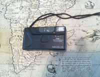 Minolta Co., Ltd. Minolta F20R Red-Eye Reduction DX Auto Focus Free 35mm Film Camera (Black Color Version)