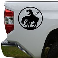 WenNuNa Last Ride End of Trail Indian Die Cut Vinyl Decal Laptop Car Truck Bumper Window Sticker